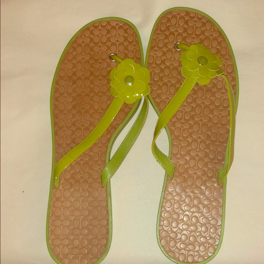 Coach Signature Sandals
